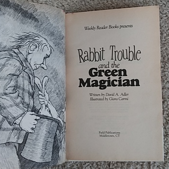 📚 4 for $15 📚 Rabbit Trouble & the Green Magician - Picture 3 of 3